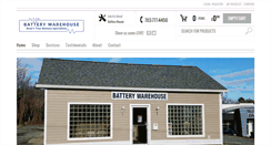 Desktop Screenshot of batterywarehouseva.com