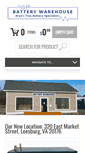 Mobile Screenshot of batterywarehouseva.com